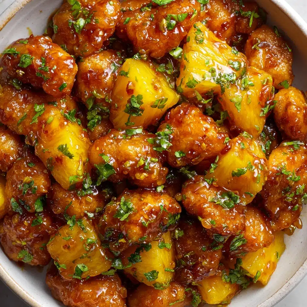 Sticky Pineapple Chicken Recipe - Recipe Image
