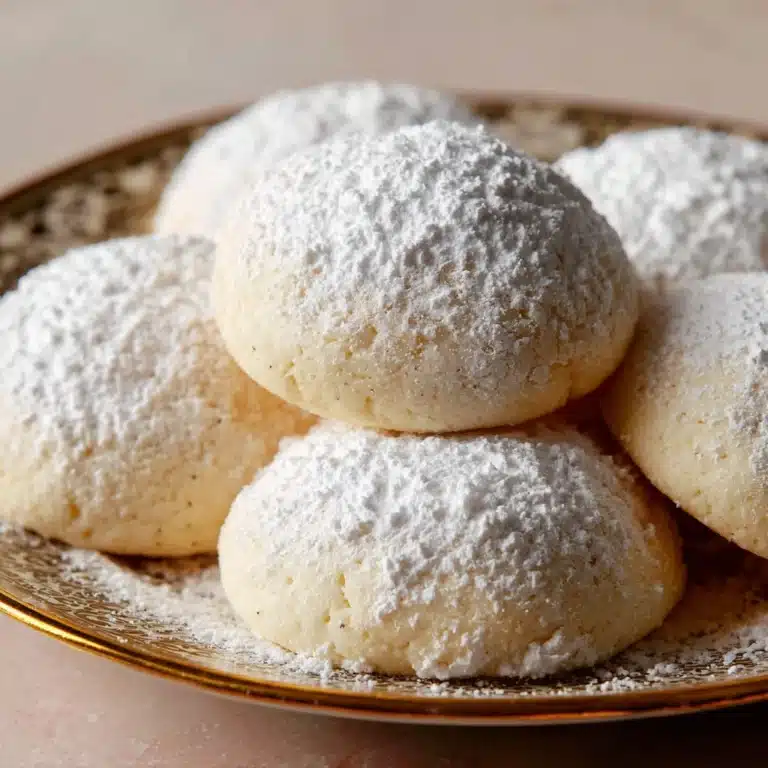 Condensed Milk Snow Cookies Recipe
