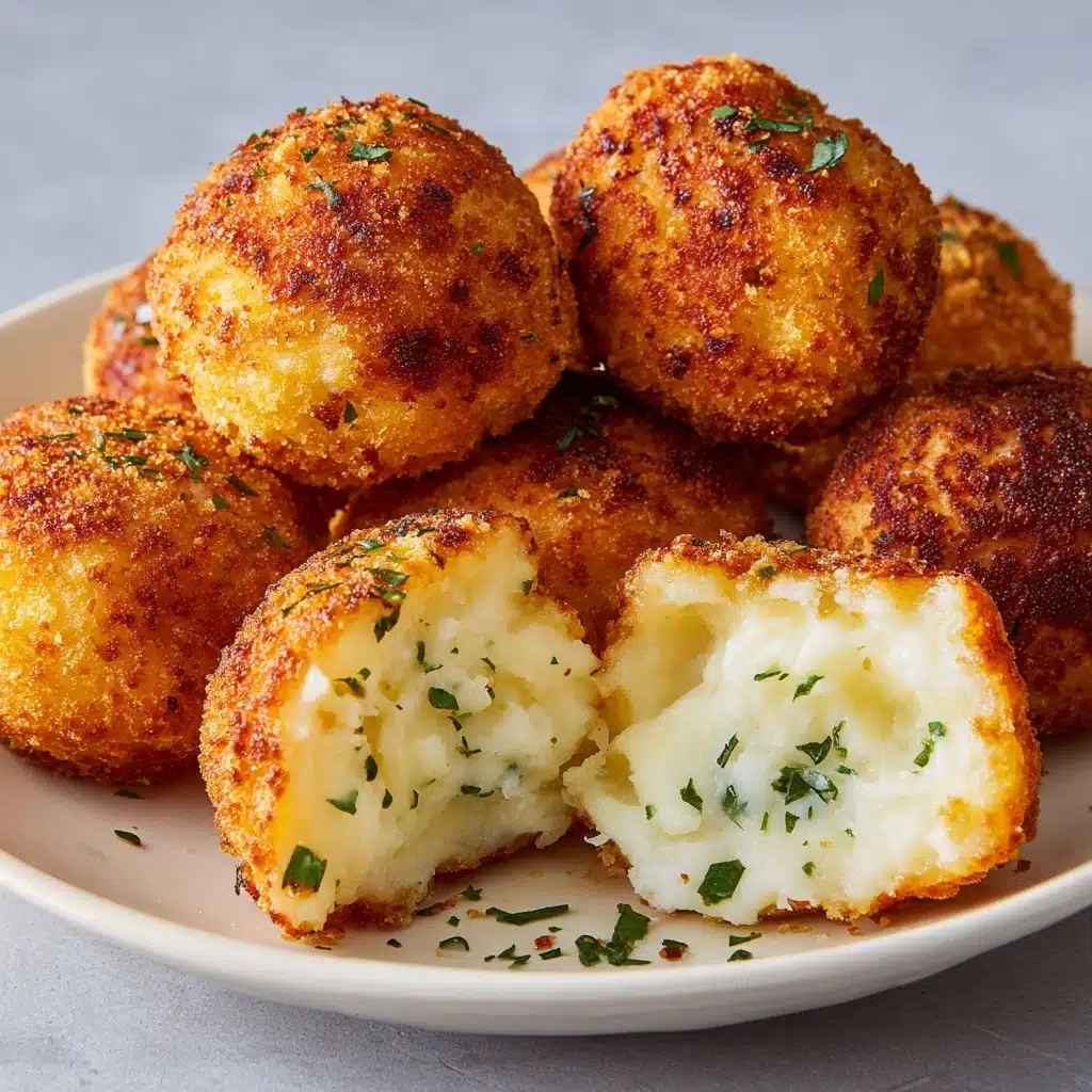 Stuffed Cheese Balls Recipe - Recipe Image