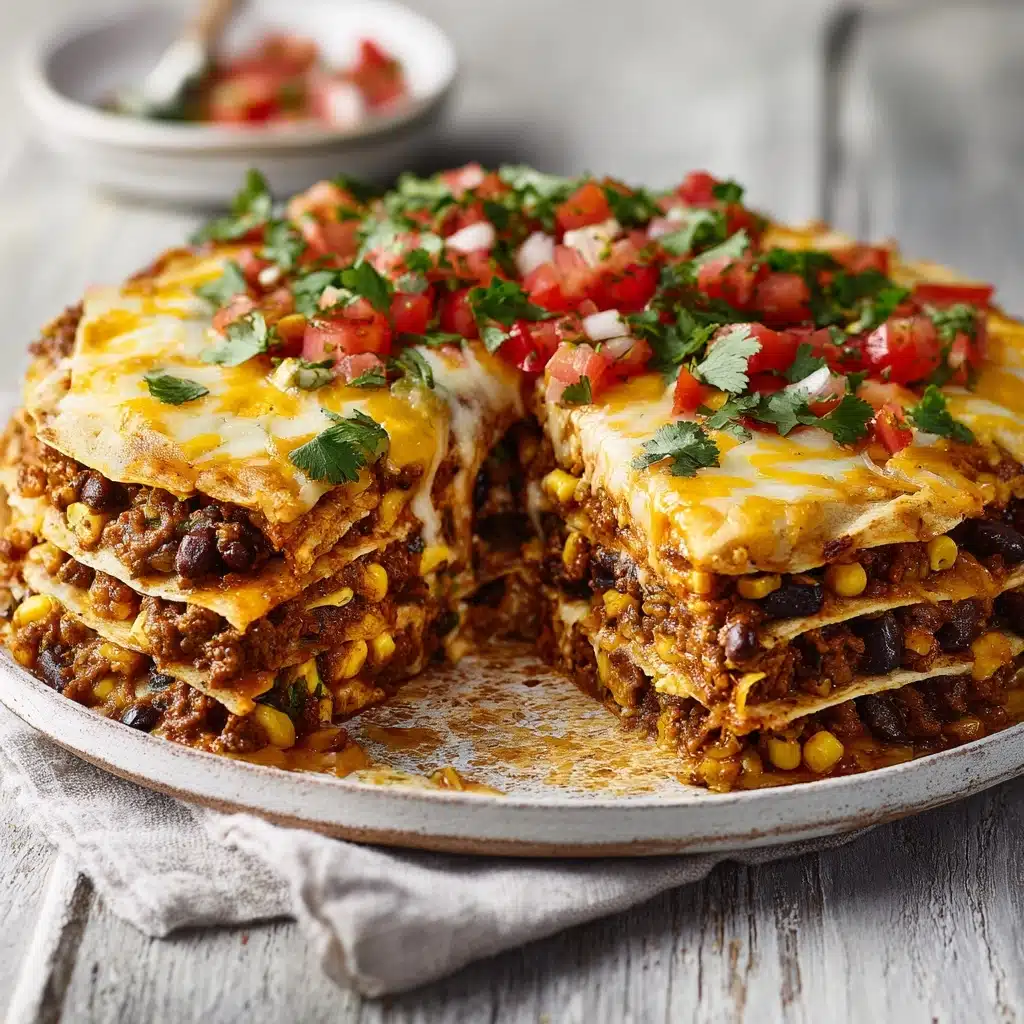 Taco Casserole with Tortillas Recipe - Recipe Image
