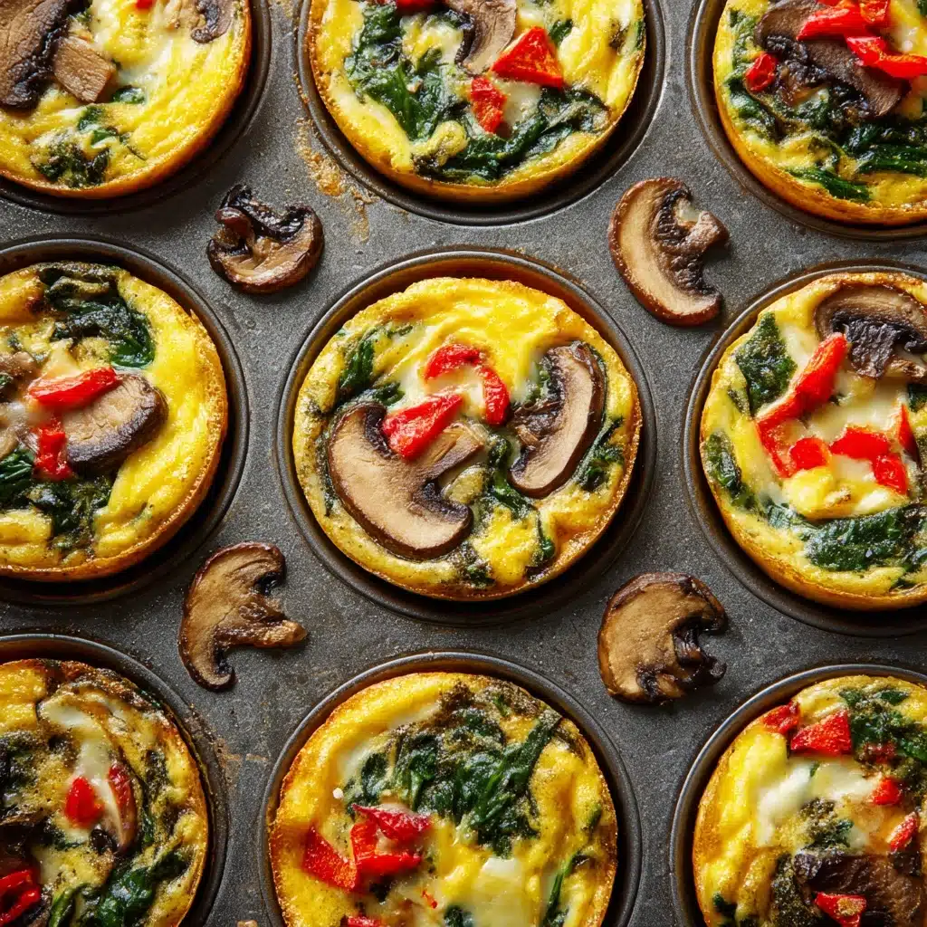 Spinach Quiche Muffins Recipe - Recipe Image