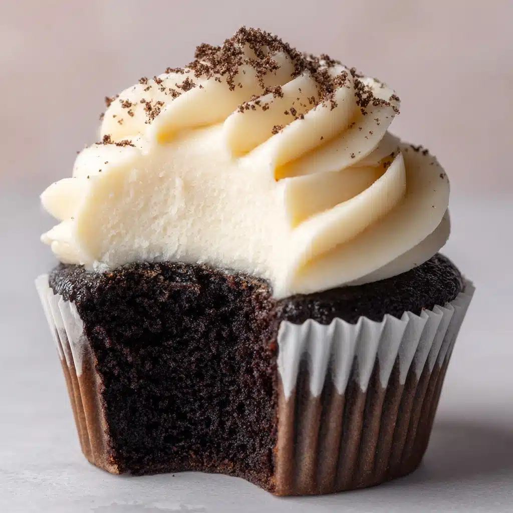 Creamy Chocolate Cupcakes Recipe - Recipe Image