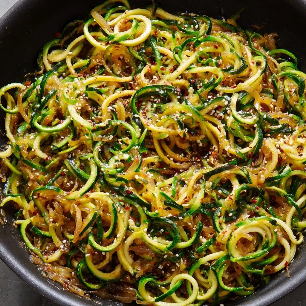 Zucchini Noodle Stir Fry Recipe