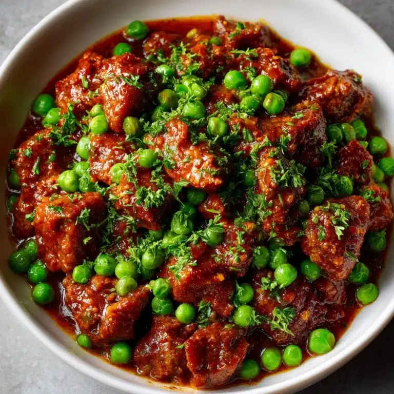 Beef and Pea Stew Recipe