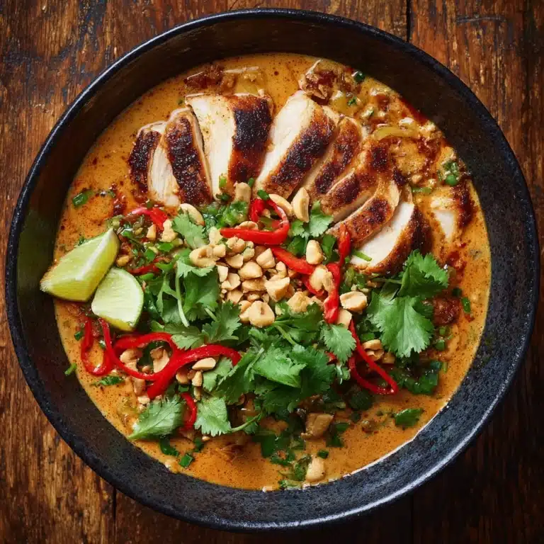 Spicy Thai Peanut Chicken Recipe