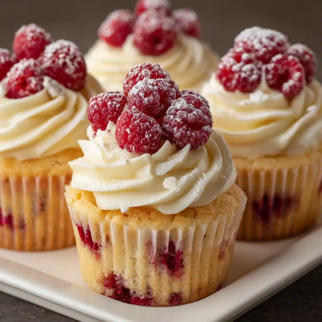 Raspberry Lemon Heaven Cupcakes Recipe - Recipe Image