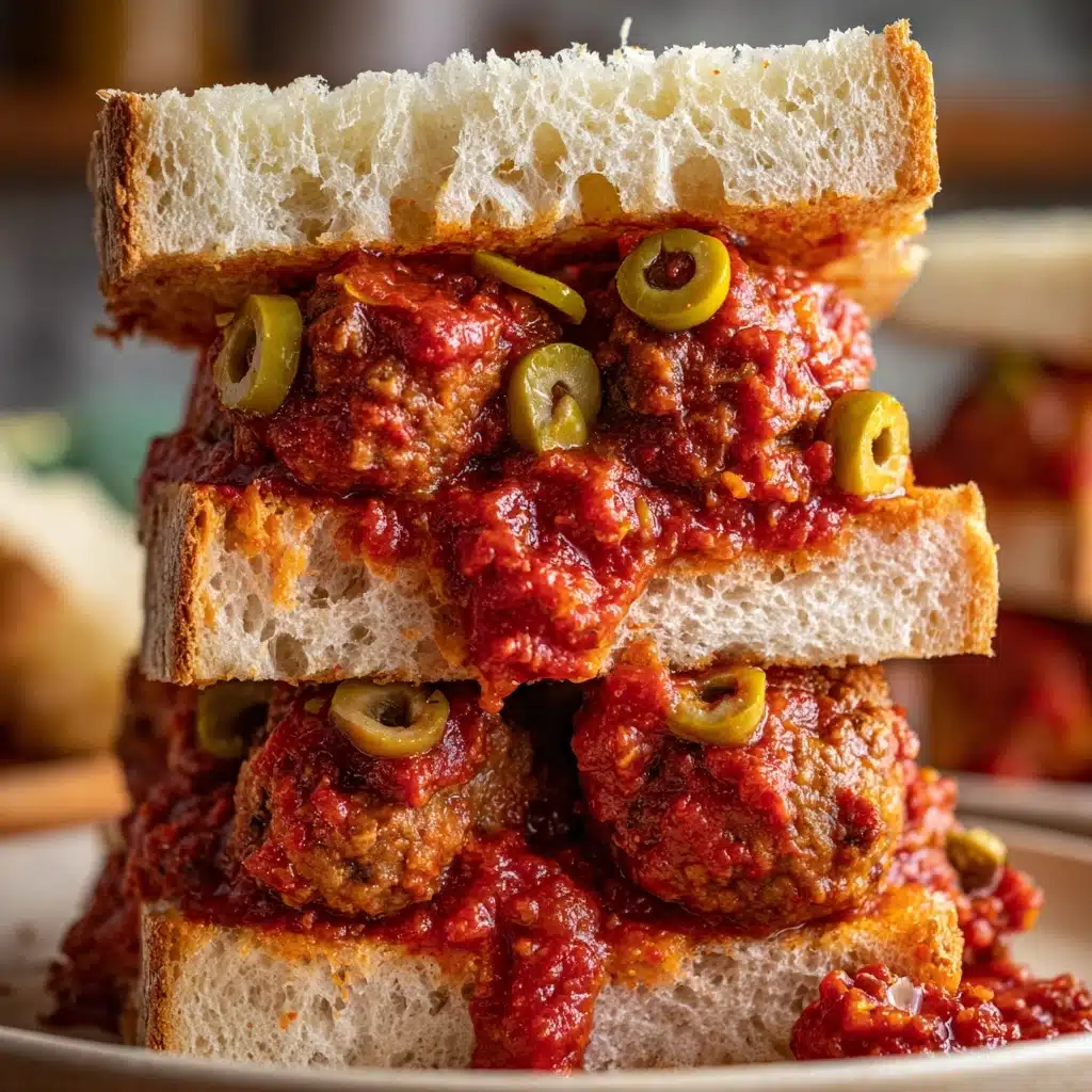 Meatball Monster Sandwiches Recipe - Recipe Image