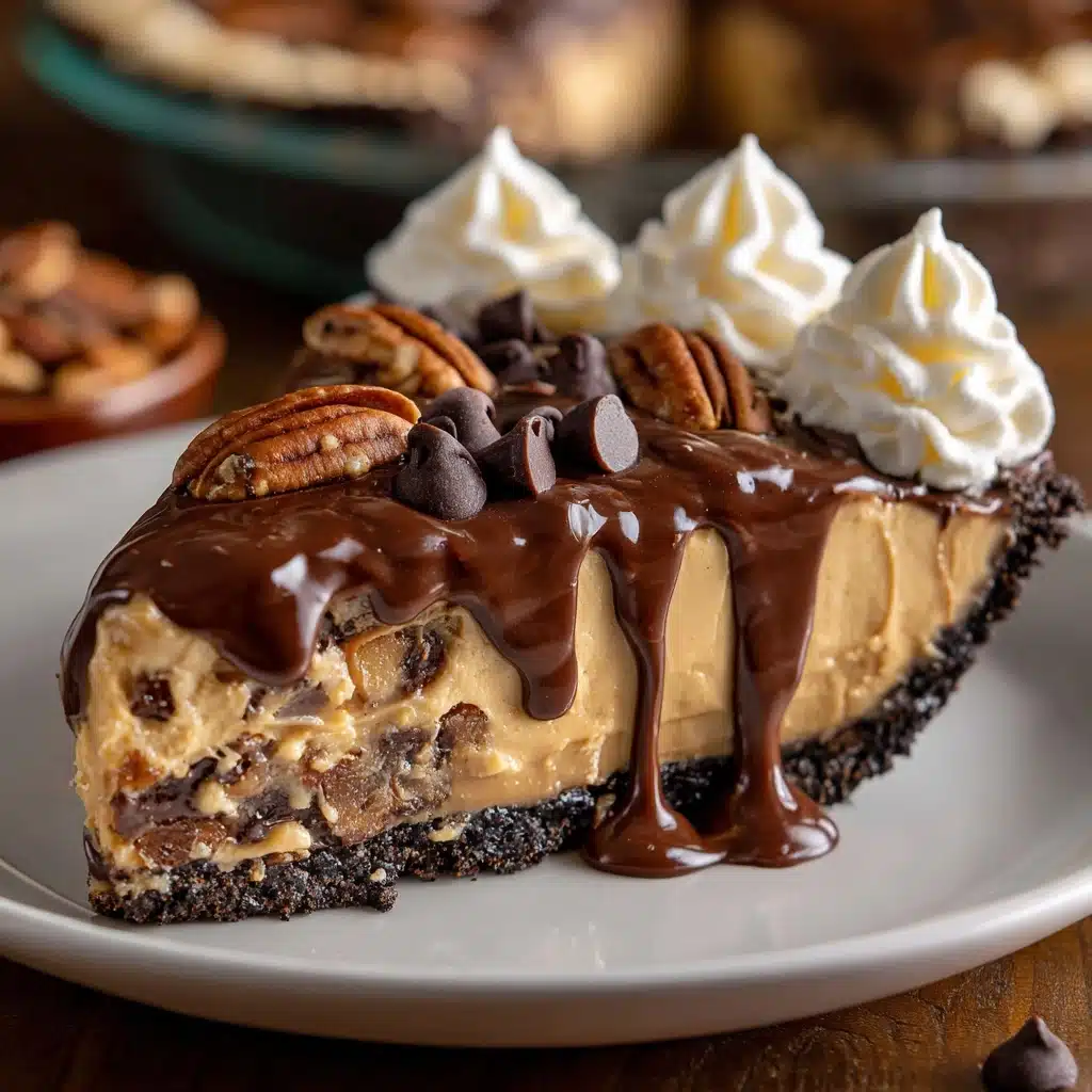 Chocolate Turtle Pie Recipe - Recipe Image