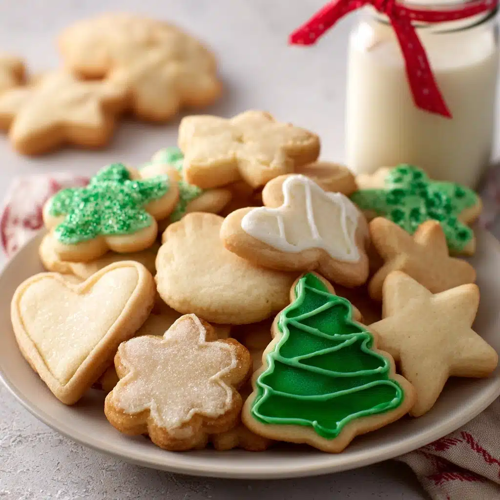 Soft Cut Out Sugar Cookies Recipe - Recipe Image