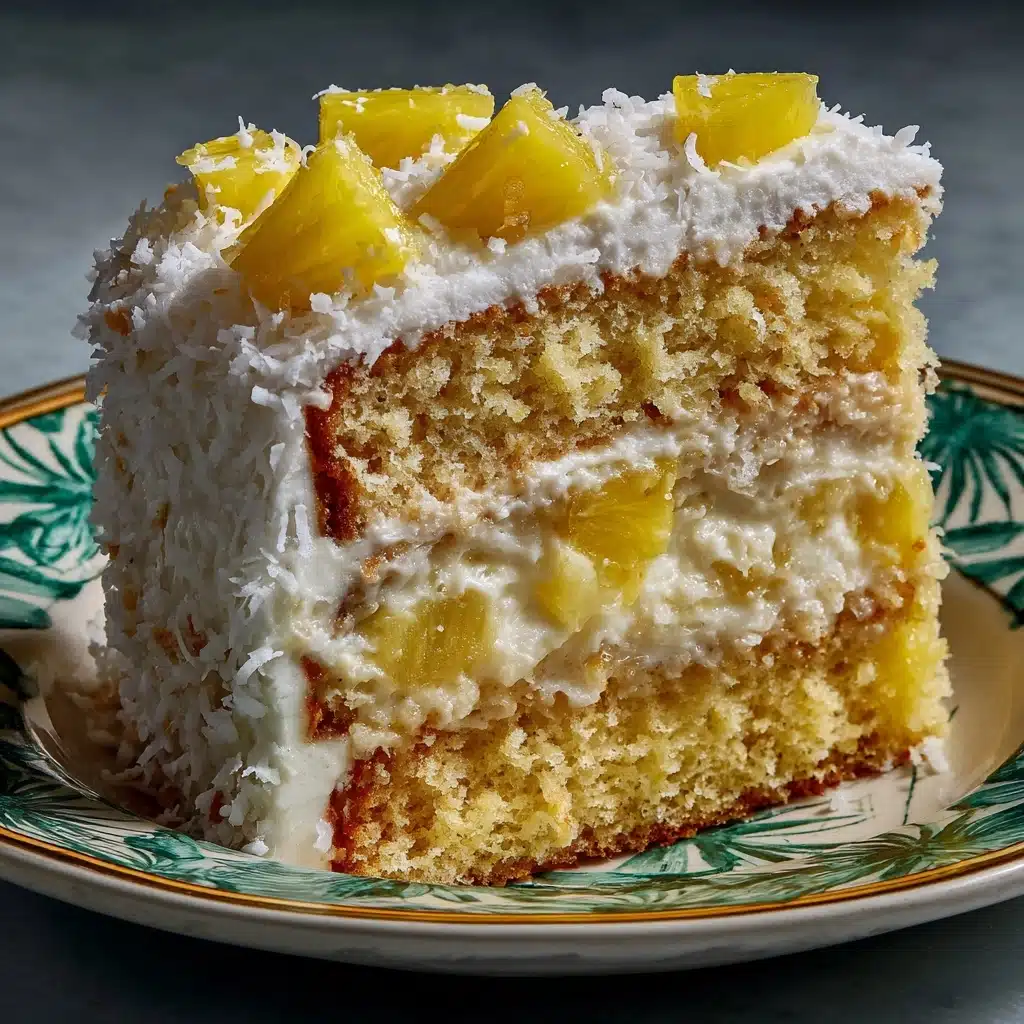 Pineapple and Coconut Dream Cake Recipe - Recipe Image