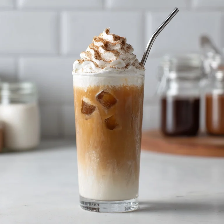 Iced Honey Cinnamon Latte Recipe
