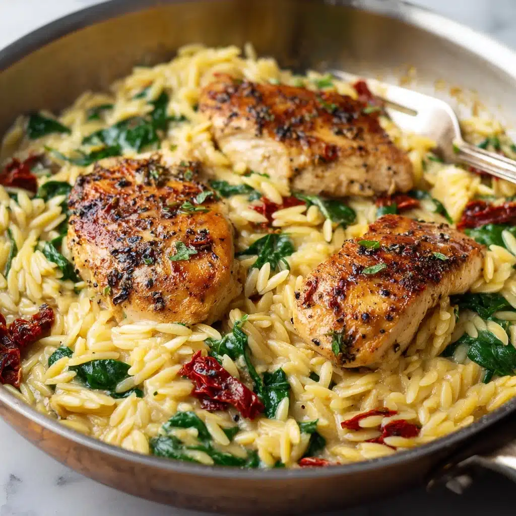 Marry Me Chicken Orzo Recipe - Recipe Image