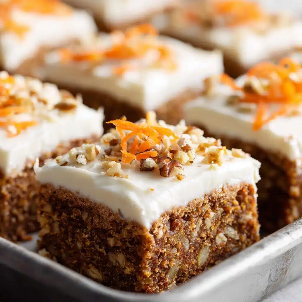 Carrot Cake Bars Recipe - Recipe Image