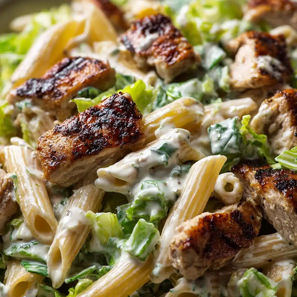 Chicken Caesar Pasta Salad Recipe - Recipe Image