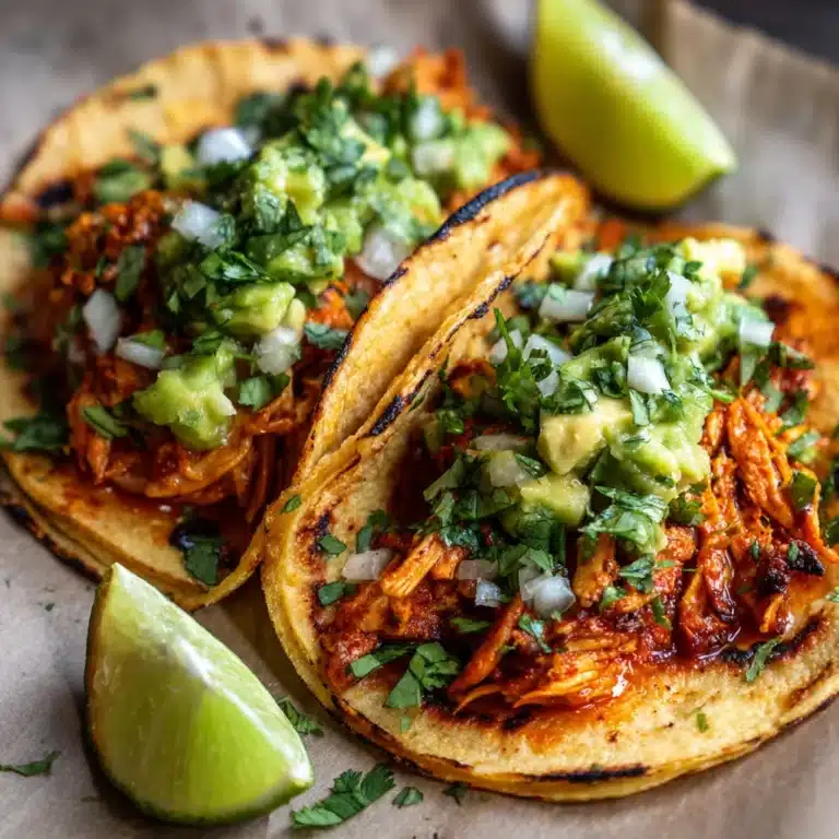 Crispy Poblano Chicken Tacos with Avocado-Jalapeño Salsa Recipe