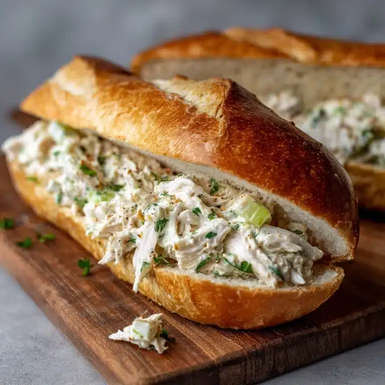 Chicken Stuffed French Bread Recipe