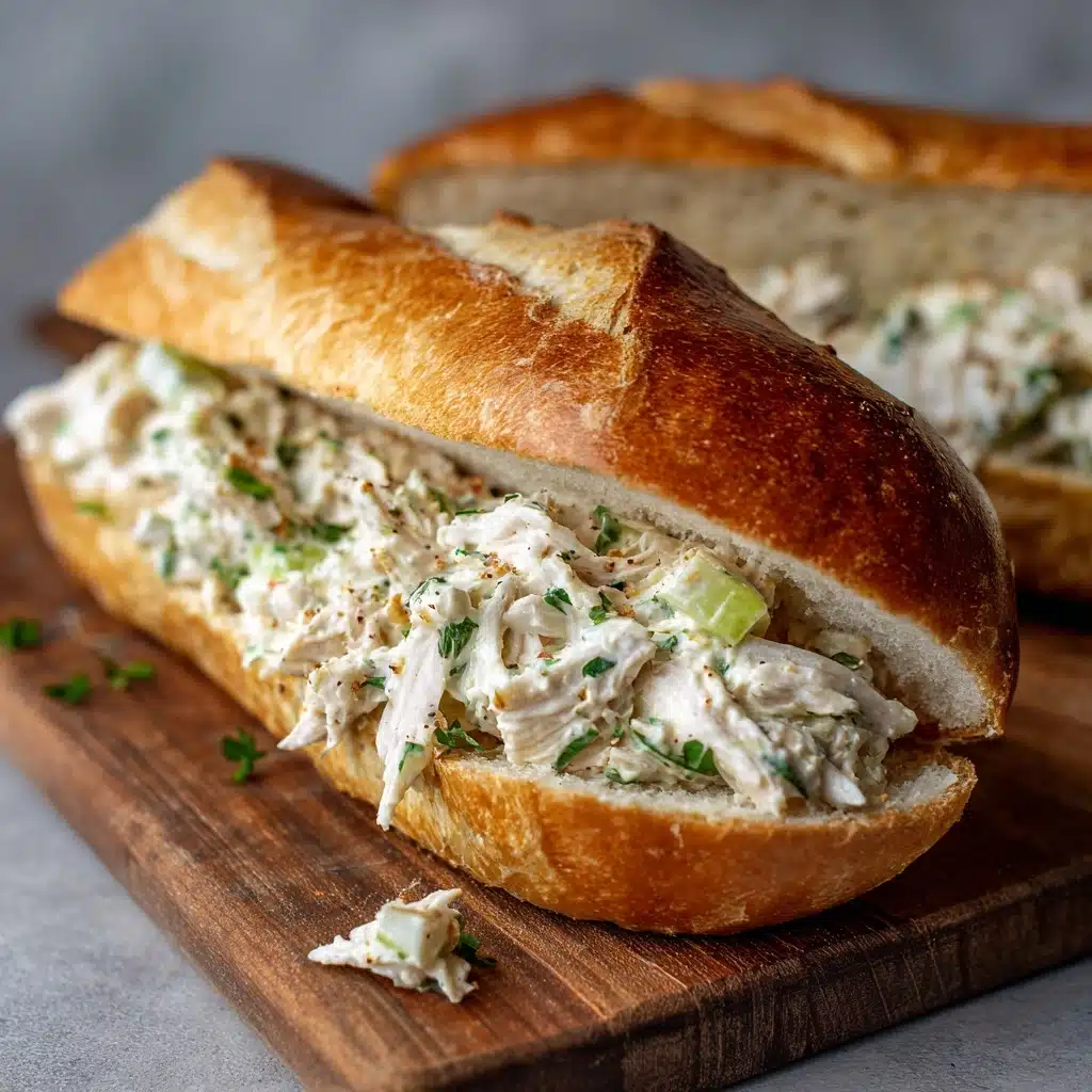Chicken Stuffed French Bread Recipe