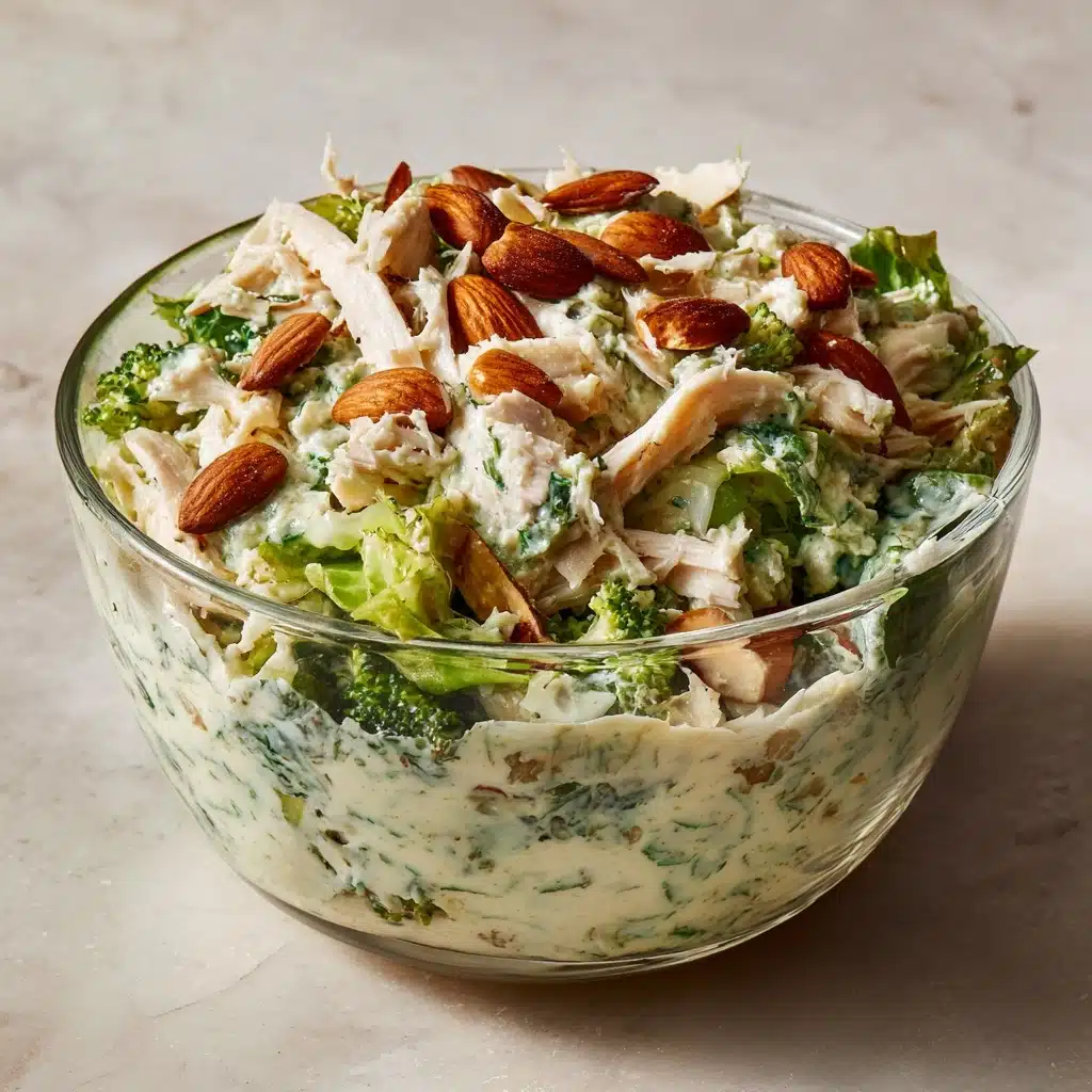 Healthy Green Goddess Chicken Salad Recipe - Recipe Image