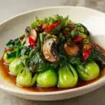 Bok Choy and Mushroom Stir Fry Recipe