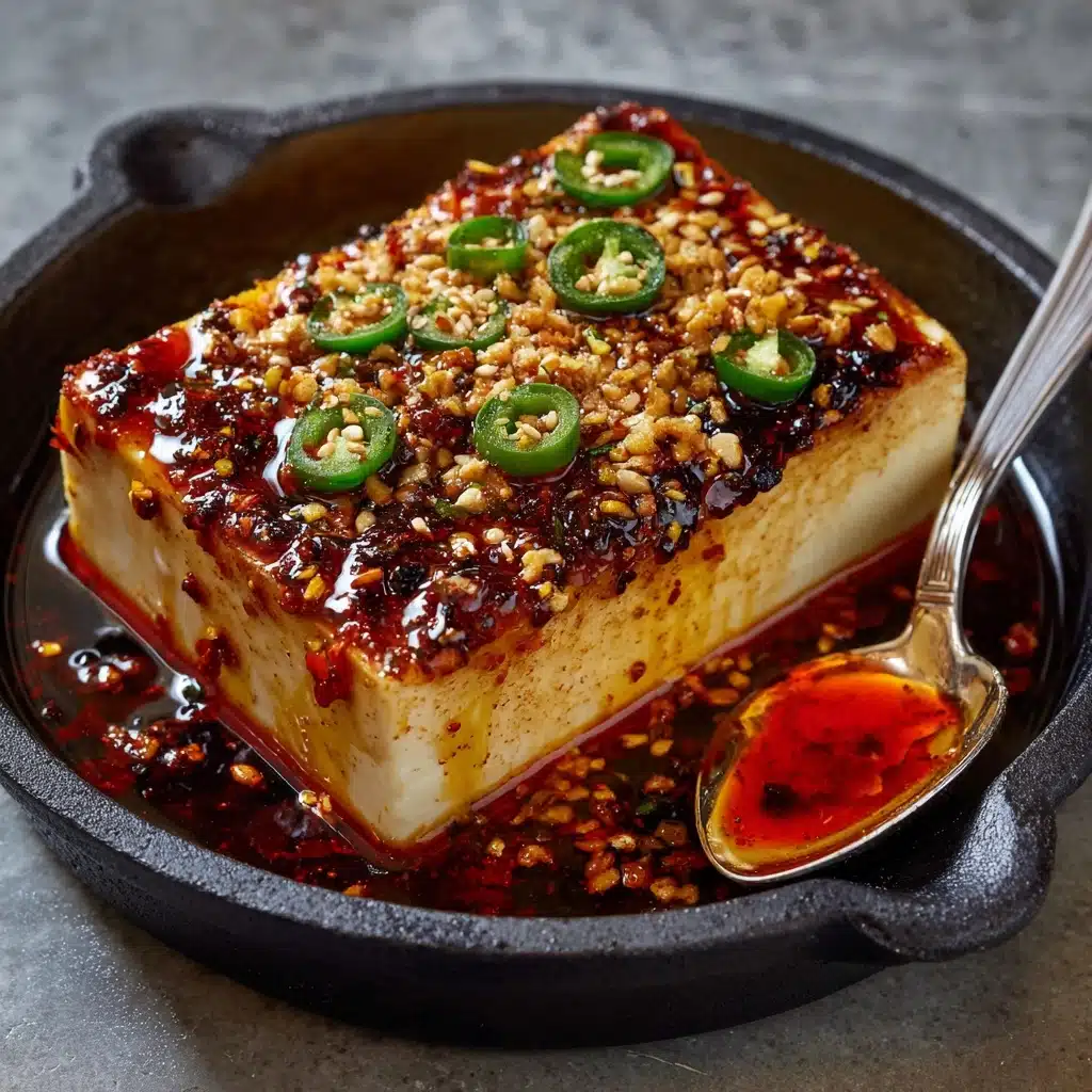 Swicy Baked Feta with Gochujang Honey Glaze Recipe - Recipe Image