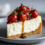 Savory Cheesecake with Roasted Tomato Jam & Parmesan Crust Recipe