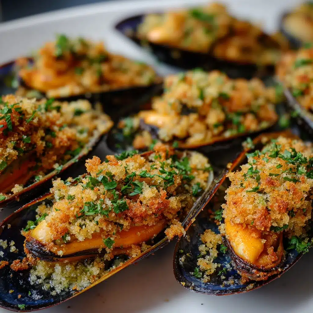 Corsican Stuffed Mussels (Moules Farcies) Recipe