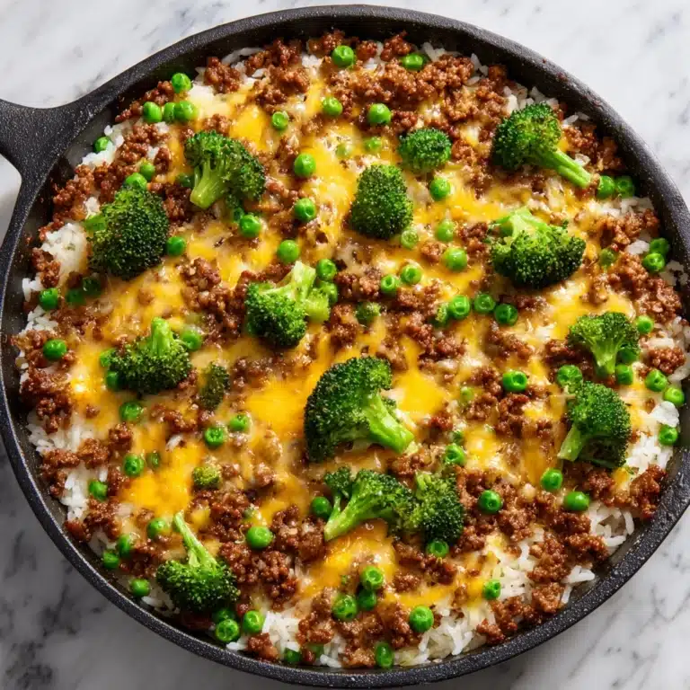 Cheesy Turkey Rice Recipe