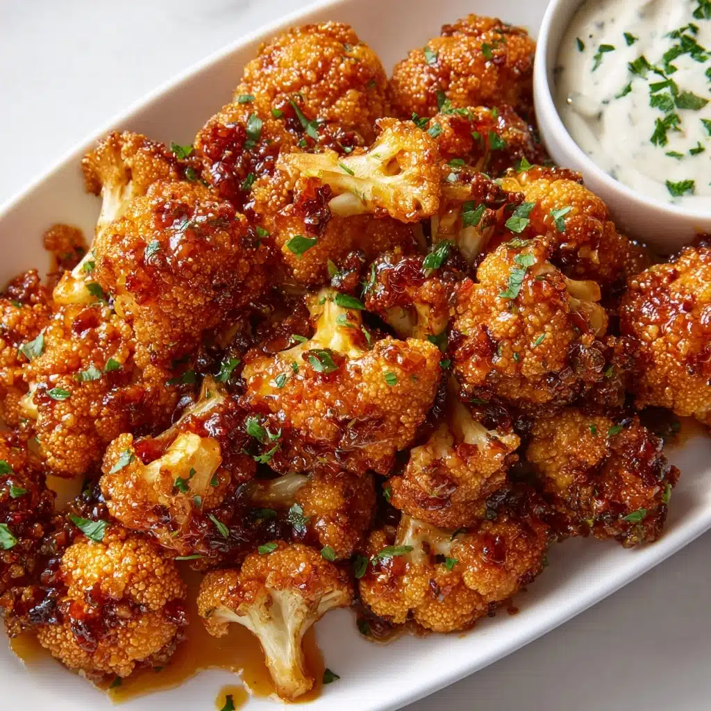 Air Fryer Cauliflower Wings Recipe