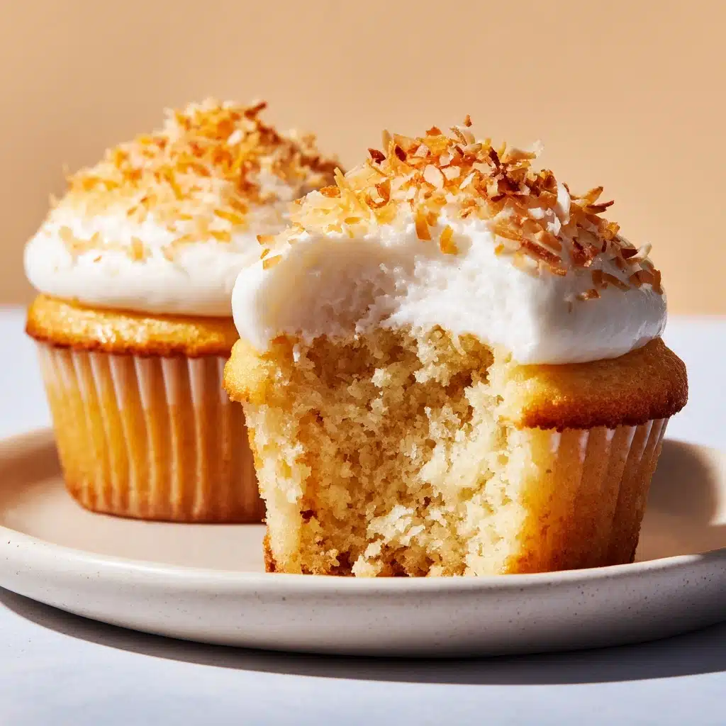 Gluten-Free Vegan Coconut Cupcakes Recipe - Recipe Image