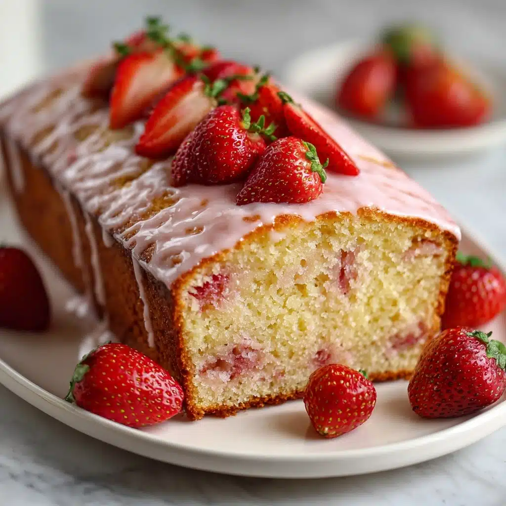 Strawberry Lemon Pound Cake Recipe - Recipe Image