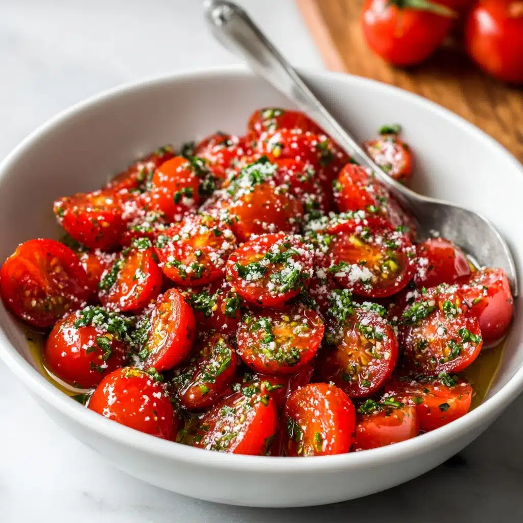 Garlic Roasted Cherry Tomatoes Recipe - Recipe Image