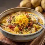 Easy Cheeseburger Soup Recipe