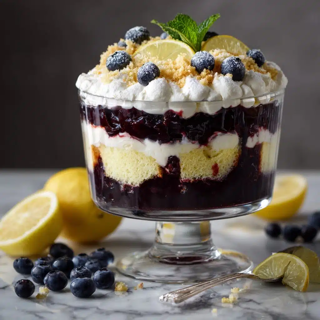Lemon Blueberry Trifle Recipe - Recipe Image