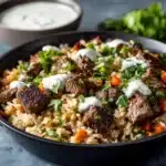 Steak & Queso Rice Recipe