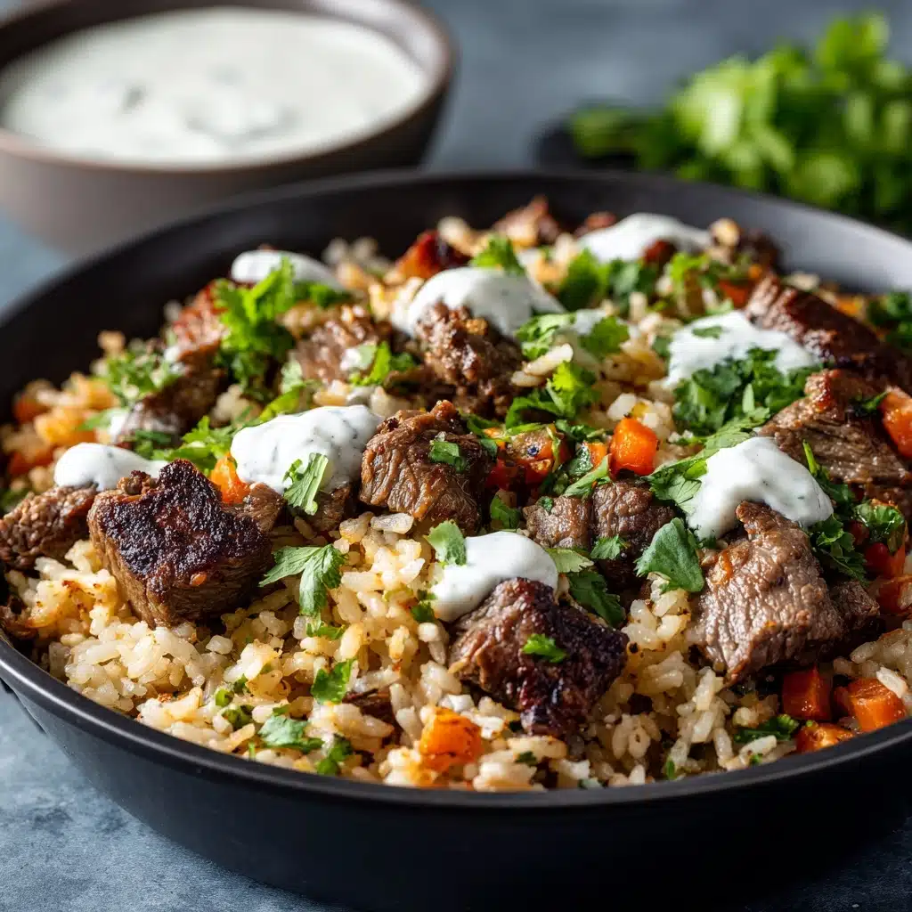 Steak & Queso Rice Recipe