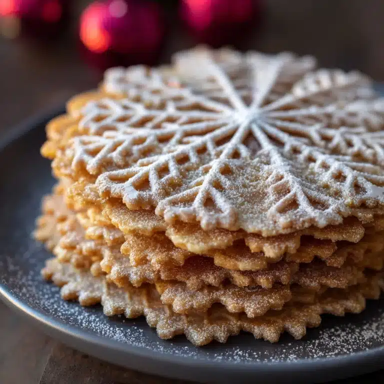 Classic Italian Pizzelle Cookies Recipe