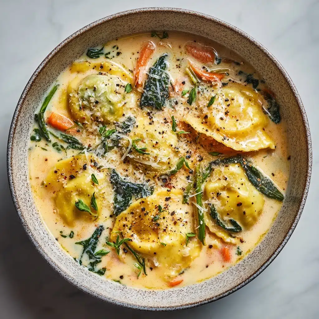 Creamy Ravioli Soup Recipe