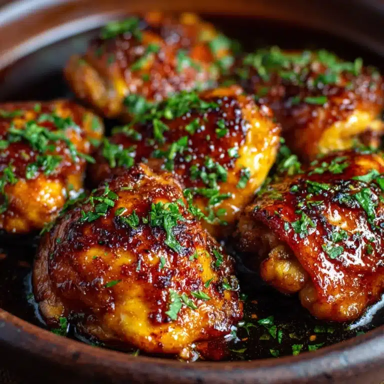 Garlic Miso Chicken Thighs Recipe