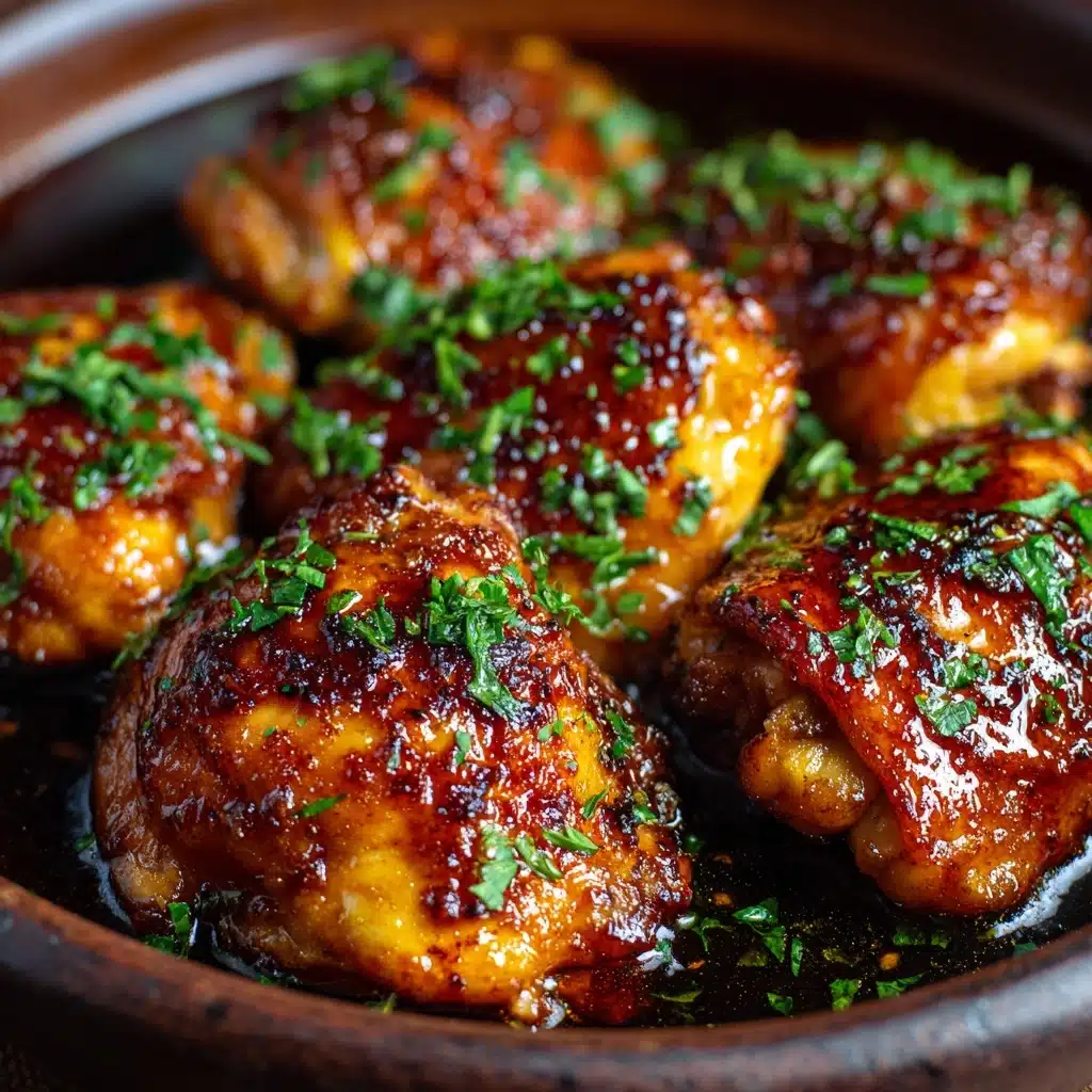 Garlic Miso Chicken Thighs Recipe