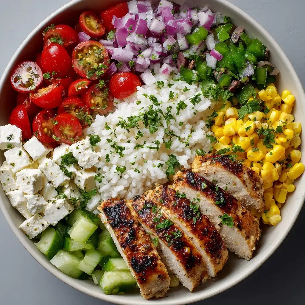 Greek Chicken Bowls Recipe