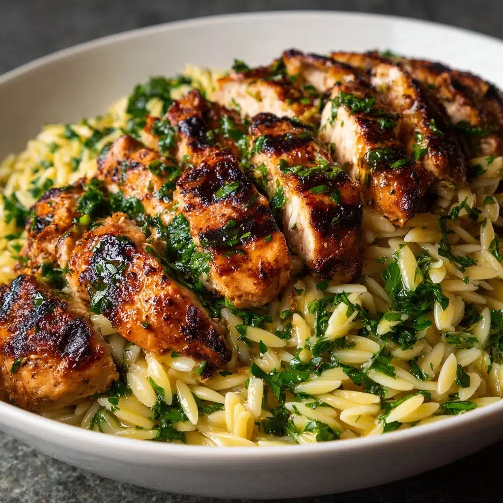 Boursin Orzo with Chicken Recipe - Recipe Image