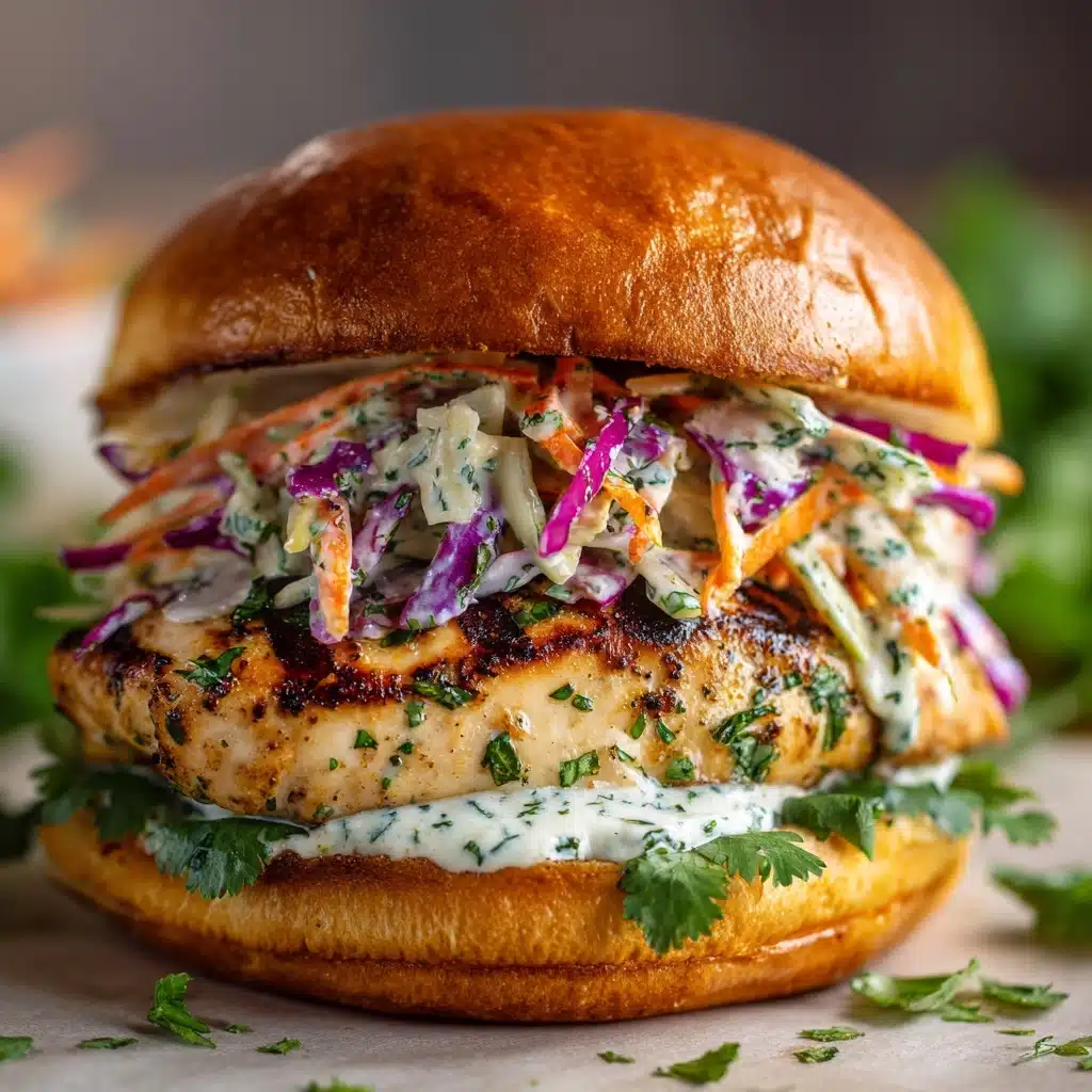 Greek Chicken Burgers Recipe - Recipe Image