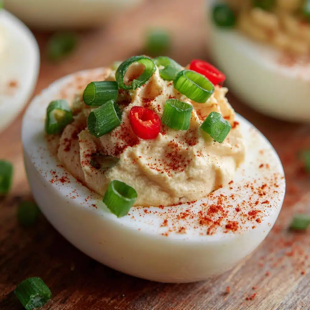 Tuna Stuffed Deviled Eggs Recipe - Recipe Image