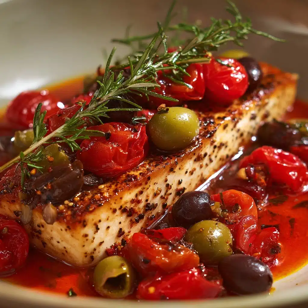 Mediterranean Baked Fish Delight Recipe - Recipe Image