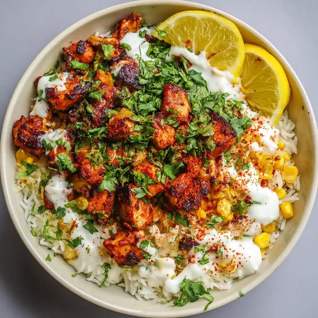Street Corn Chicken Rice Bowl Recipe - Recipe Image