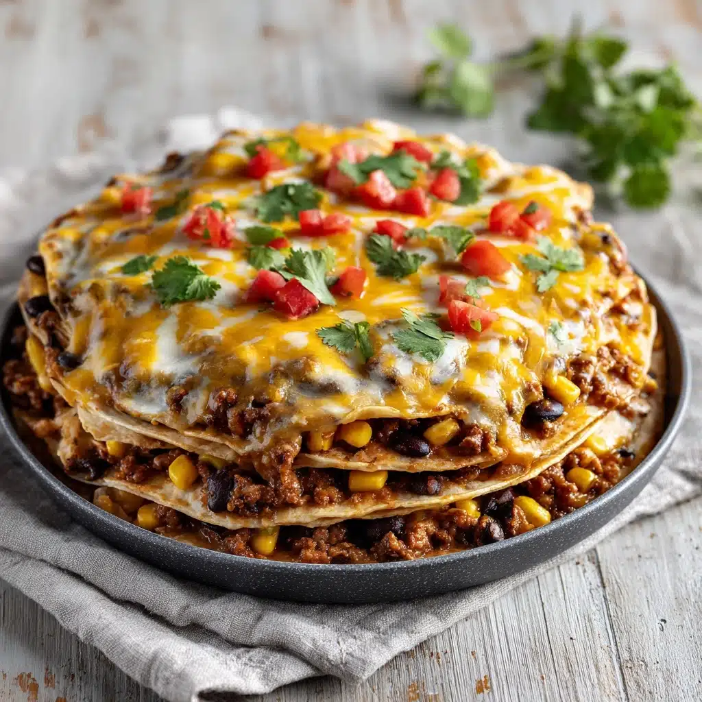 Taco Casserole with Tortillas Recipe - Recipe Image