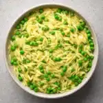 Creamy Parmesan Orzo with Peas Recipe