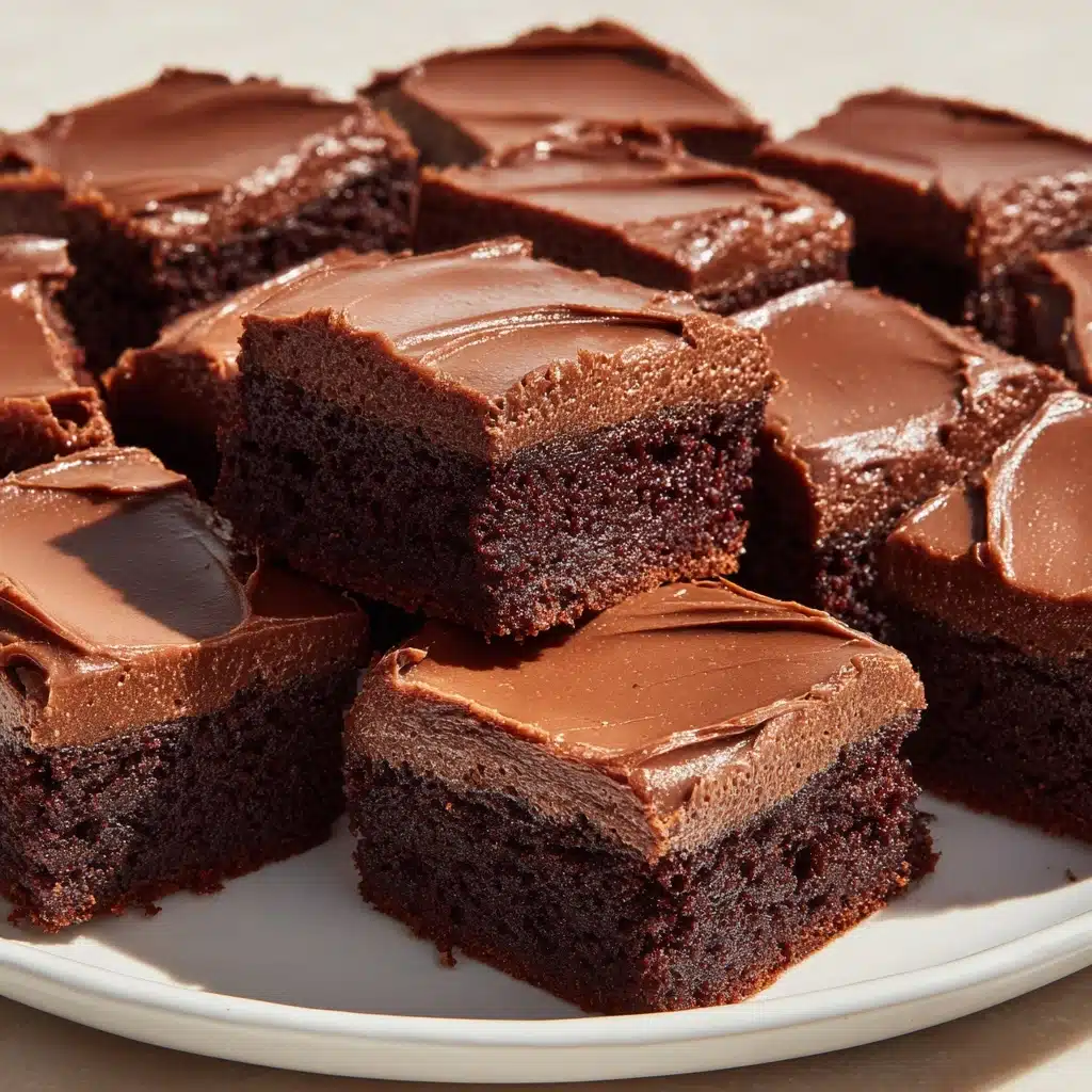 Lunch Lady Brownies Recipe - Recipe Image