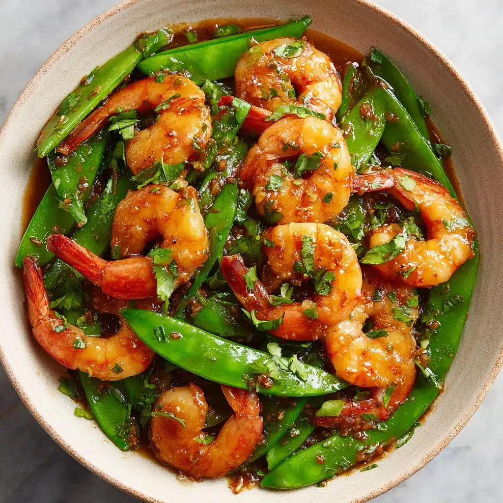 Shrimp and Snow Pea Stir-Fry Recipe - Recipe Image