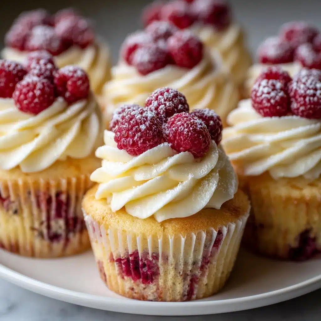 Raspberry Lemon Heaven Cupcakes Recipe - Recipe Image